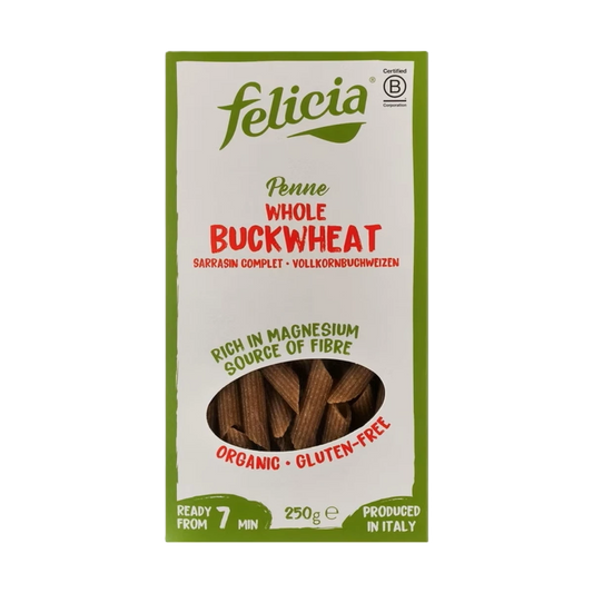 Organic Gluten Free Whole Buckwheat Penne — BambiniJO Jordan