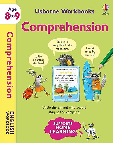 أوراق عمل Usborne: فهم المقروء 8-9 | 8-9 سنوات أوراق عمل Usborne: فهم المقروء 8-9 | 8-9 سنوات