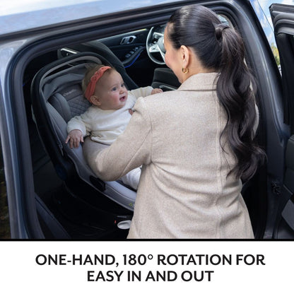 Evenflo - Shyft Intuiti+ Travel System with Revolve180 LiteMax NXT Infant Car Seat | Black