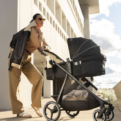 Evenflo - Shyft Intuiti+ Travel System with Revolve180 LiteMax NXT Infant Car Seat | Black
