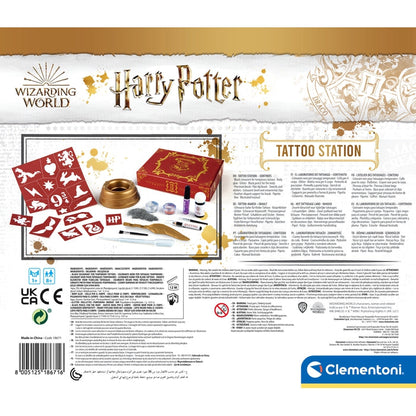 Clementoni Harry Potter Tattoo Station in use