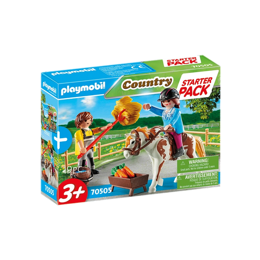 Playmobil - Starter Pack Horseback Riding- 19 Pcs | 3Y+