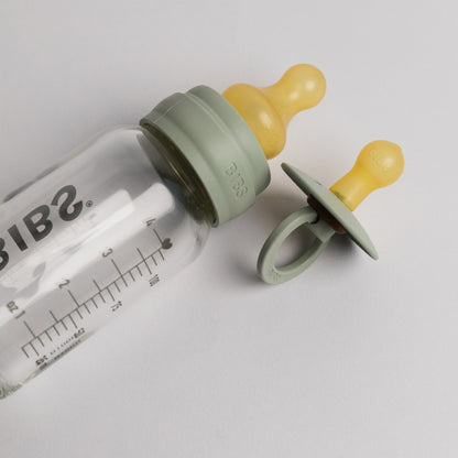 BIBS - Baby Bottle Latex Nipple | 2 Pack | Fast Flow | 4+ Months