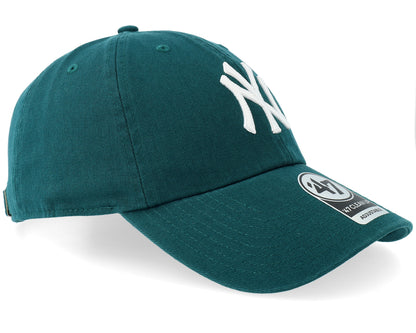 47 Brand New York Yankees Clean Up Cap - Pacific Green, side view