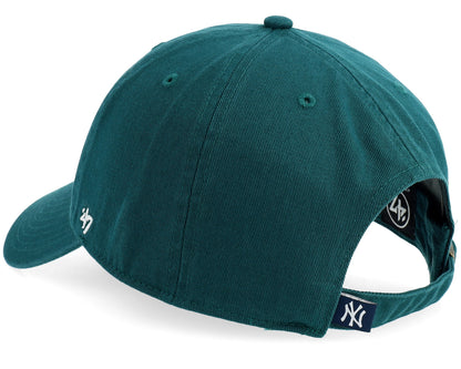 47 Brand New York Yankees Clean Up Cap - Pacific Green, back view