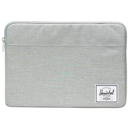 Herschel Anchor Sleeve Iceberg Green Crosshatch 14 Inch laptop sleeve