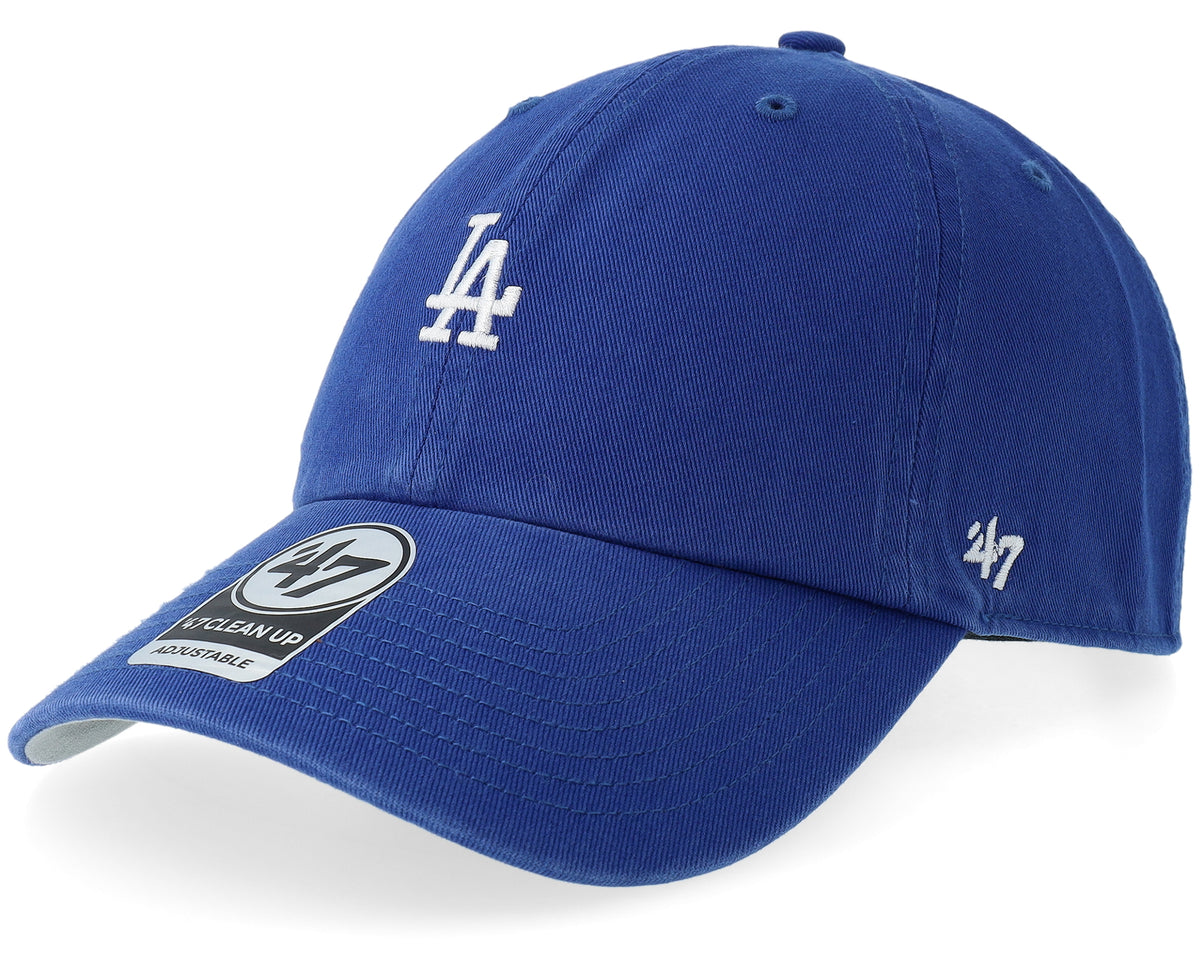 47 Brand Los Angeles Dodgers Base Runner Clean Up Cap Royal/White - front