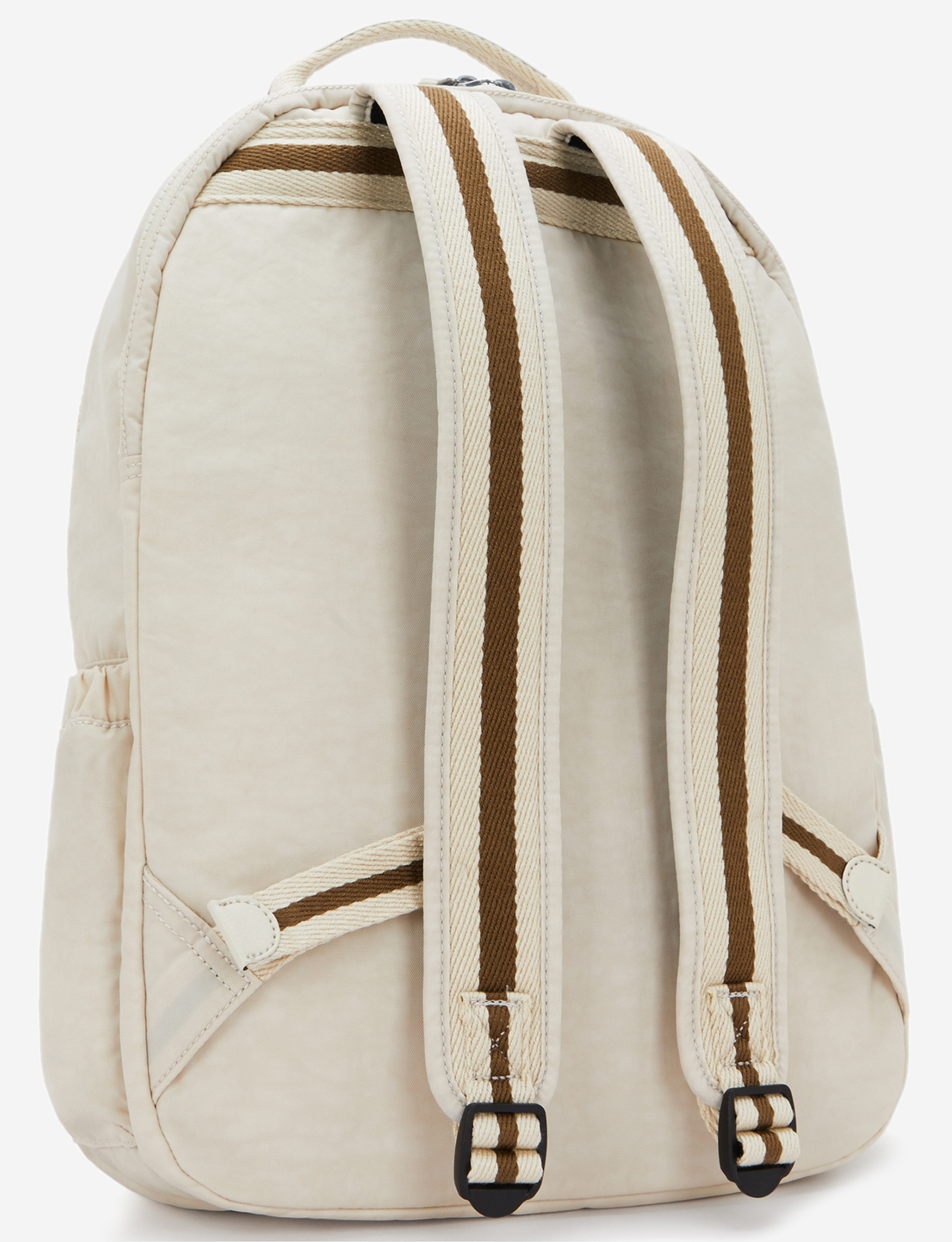 Kipling Seoul Lap backpack with laptop protection, Soft Sand, large - side view