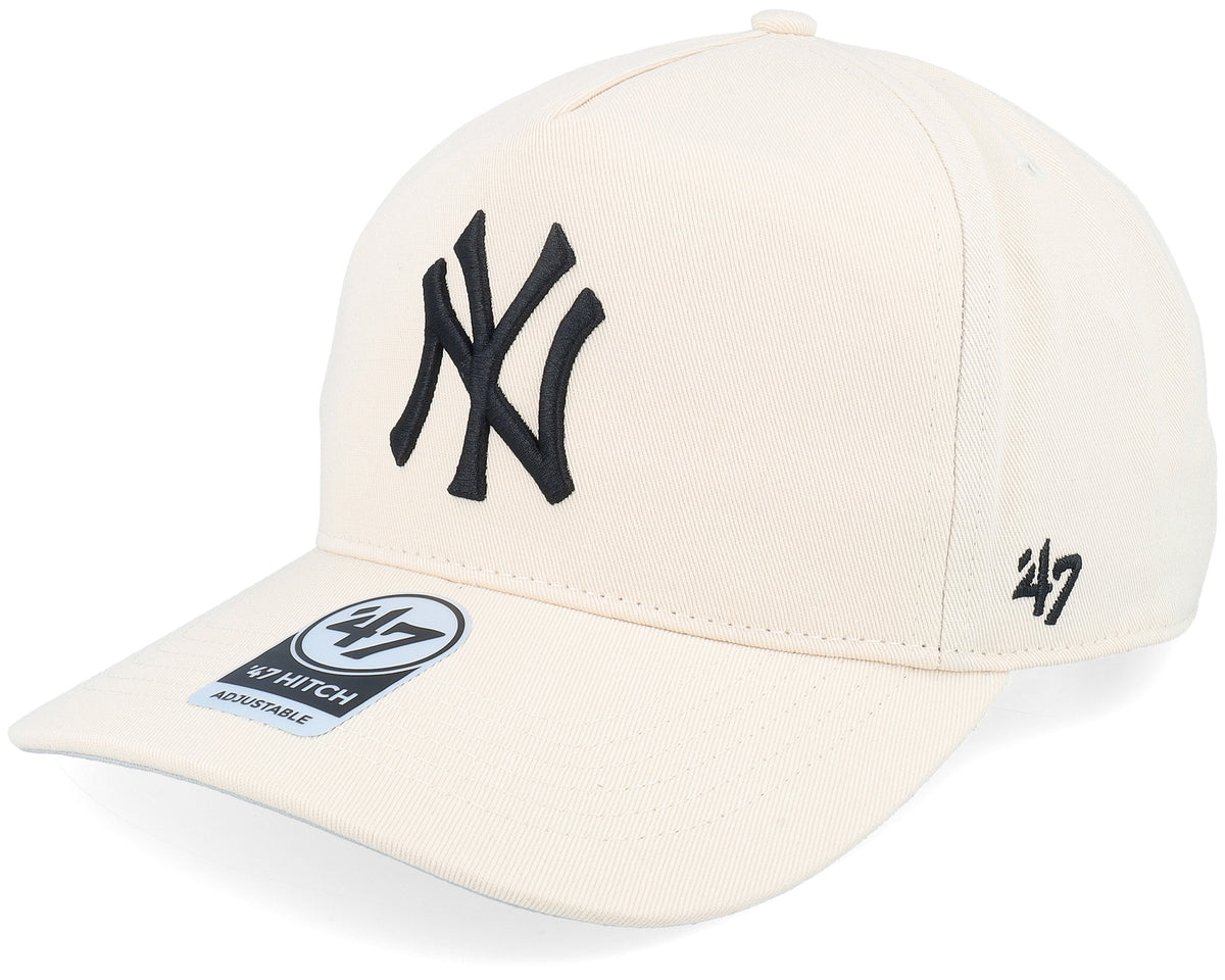 47 Brand New York Yankees Hitch Cap - Natural - front view
