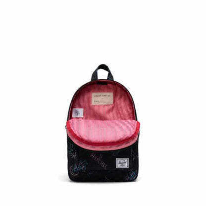 Herschel Heritage Kids Backpack in Asphalt Chalk, side view