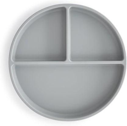 MUSHIE - Silicone Suction Plate | Stone