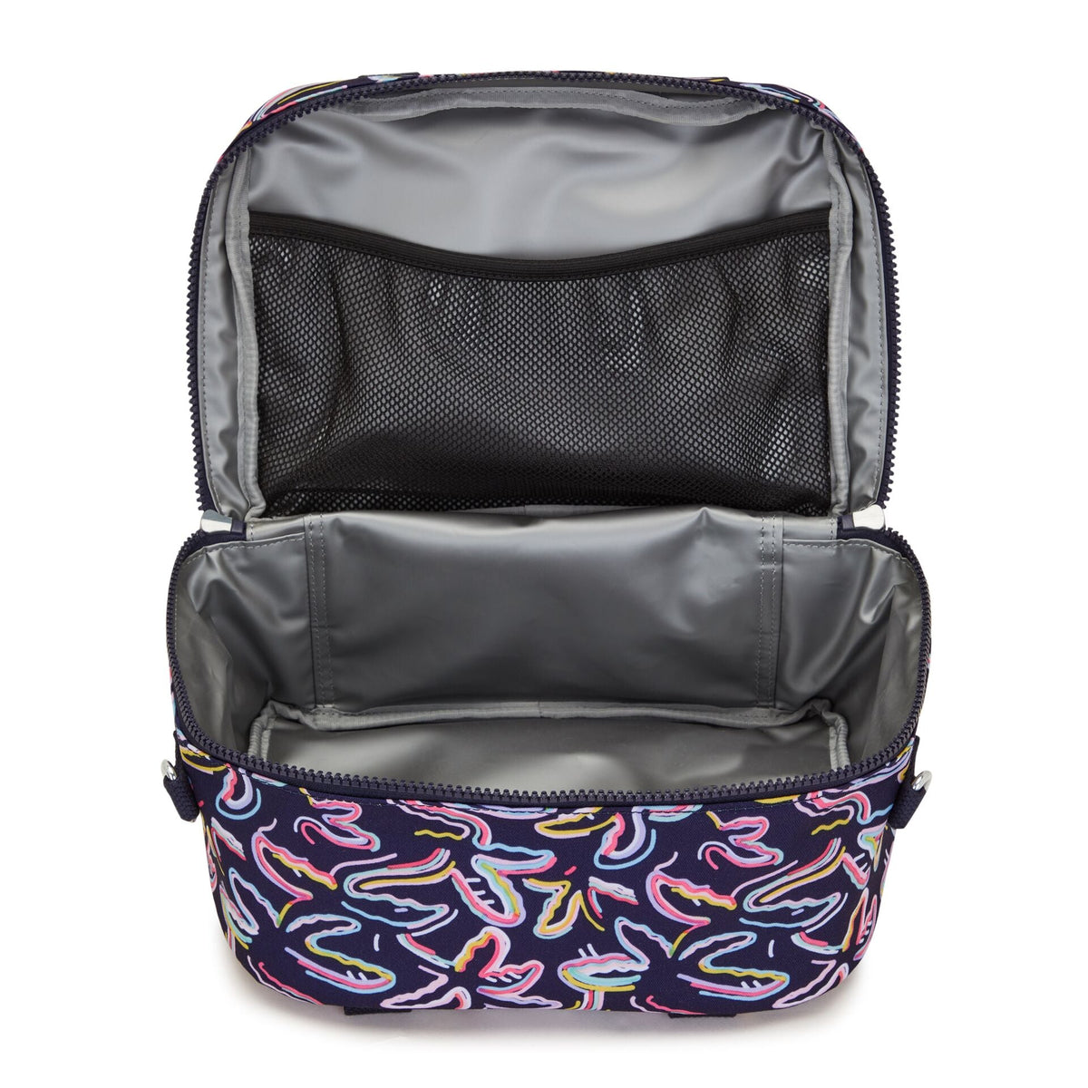 Kipling - MIYO Insulated Lunch Bag with Trolley Sleeve Palm Fiesta Print Kipling - MIYO Insulated Lunch Bag with Trolley Sleeve Palm Fiesta Print