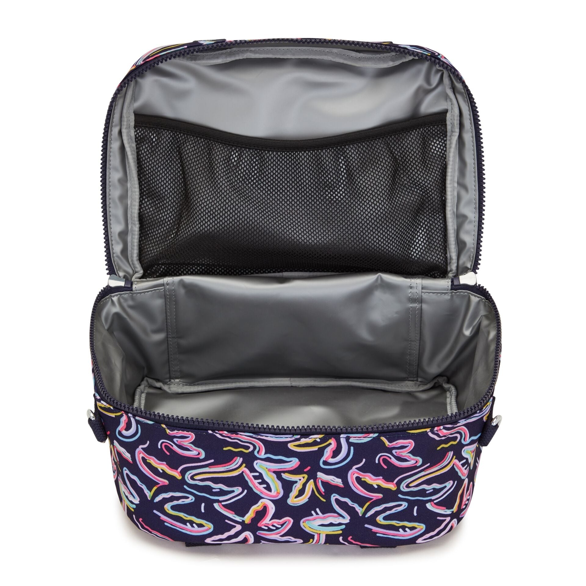 Kipling MIYO Insulated Lunch Bag Palm Fiesta Print - detail view