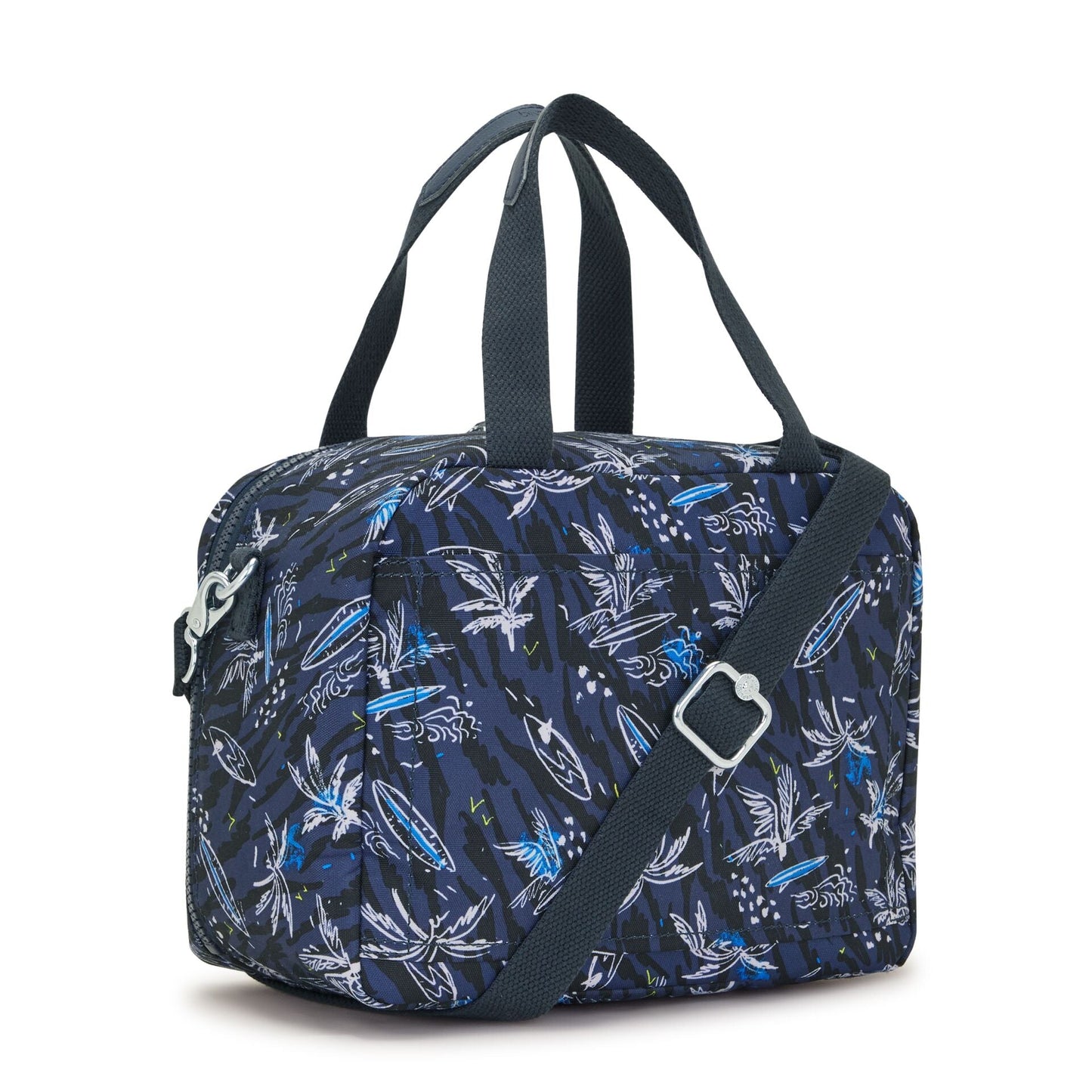 Kipling MIYO Insulated Lunch Bag Surf Sea Print - side view