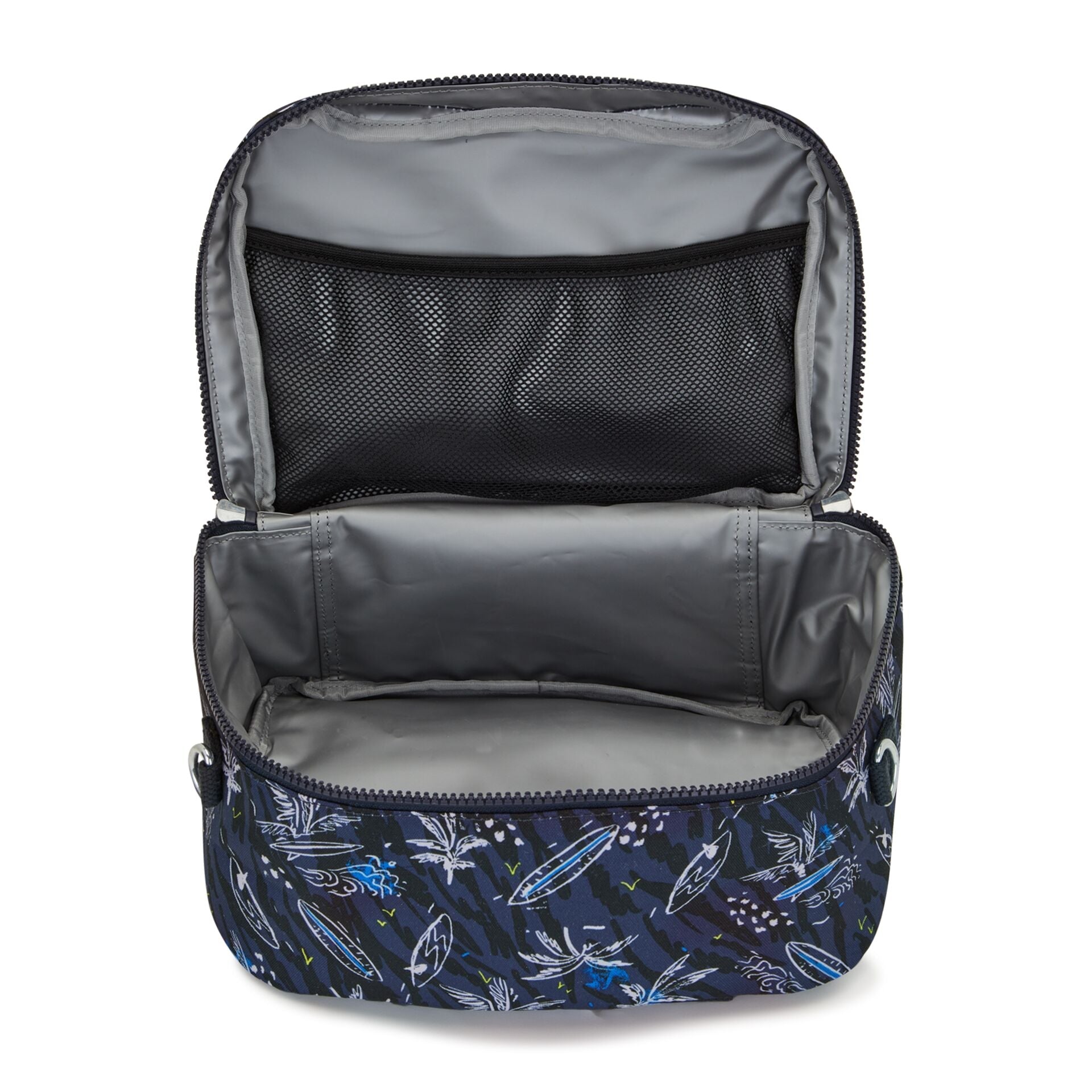 Kipling MIYO Insulated Lunch Bag Surf Sea Print - detail view