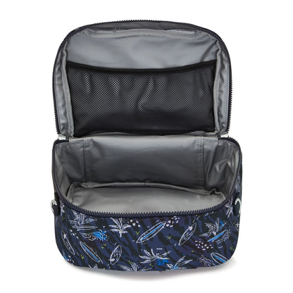Kipling MIYO Insulated Lunch Bag Surf Sea Print - detail view
