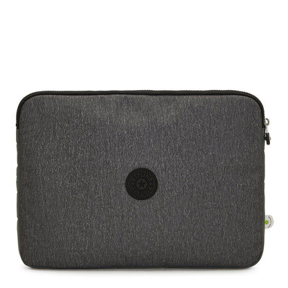 Kipling Laptop Sleeve 15 Tapestry Jacquard Grey Blue - front