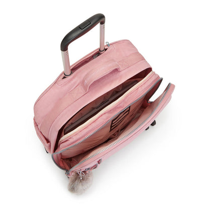 Kipling NEW STORIA Kids' 4-Wheeled School Bag Bridal Rose - detail view