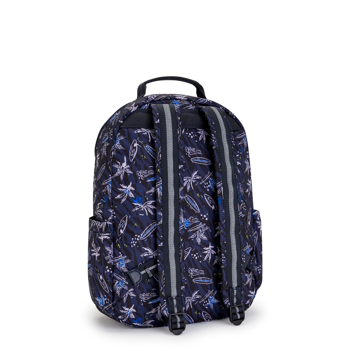 Kipling SEOUL Large Backpack Surf Sea Print - side view