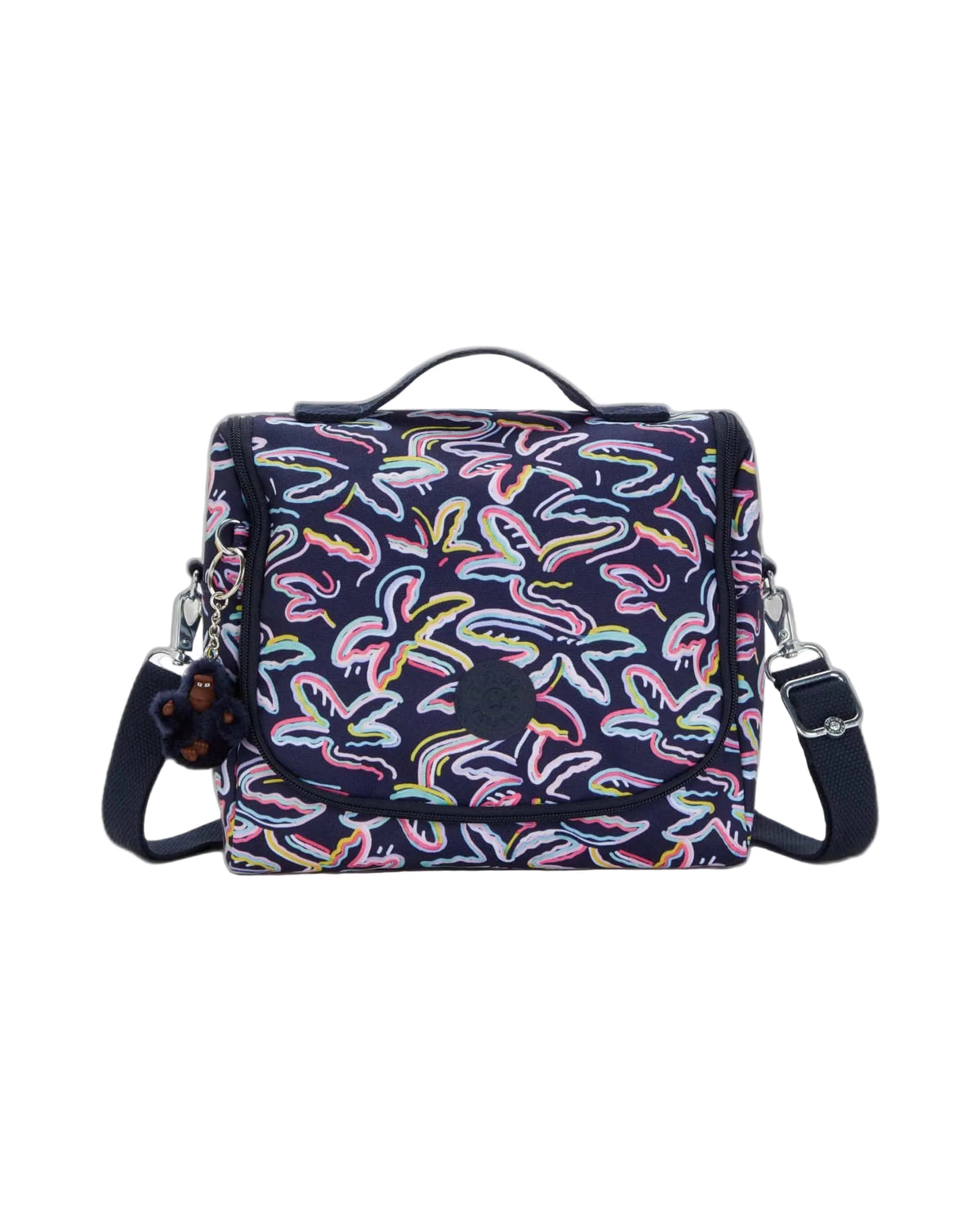 Kipling - حقيبة غداء معزولة كيتشيرو الجديدة بطبعة نخيل فييستا | كبيرة Kipling - حقيبة غداء معزولة كيتشيرو الجديدة بطبعة نخيل فييستا | كبيرة