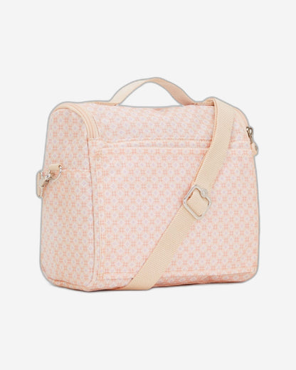 Kipling New Kichirou Insulated Lunch Bag Girly Tile Print Large - side view
