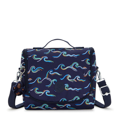Kipling NEW KICHIROU Insulated Lunch Bag Fun Ocean Print Large