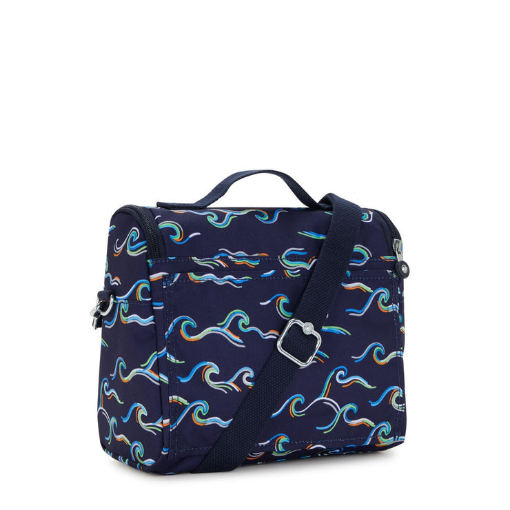 Kipling NEW KICHIROU Insulated Lunch Bag Fun Ocean Print Large - side view