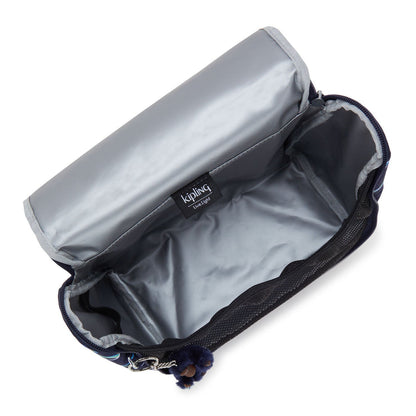 Kipling NEW KICHIROU Insulated Lunch Bag Fun Ocean Print Large - detail view