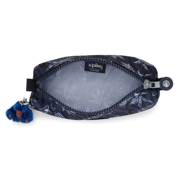 Kipling FREEDOM Pencil Case Surf Sea Print Medium - front view