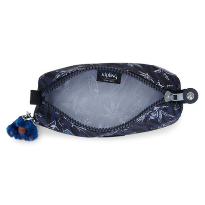 Kipling FREEDOM Pencil Case Surf Sea Print Medium - front view