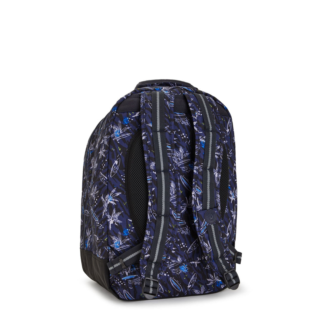 Kipling Class Room Backpack Surf Sea Print - Large - side view