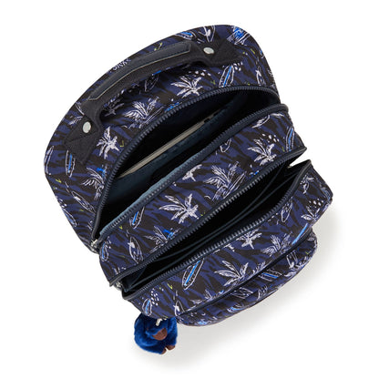 Kipling Class Room Backpack Surf Sea Print - Large - detail