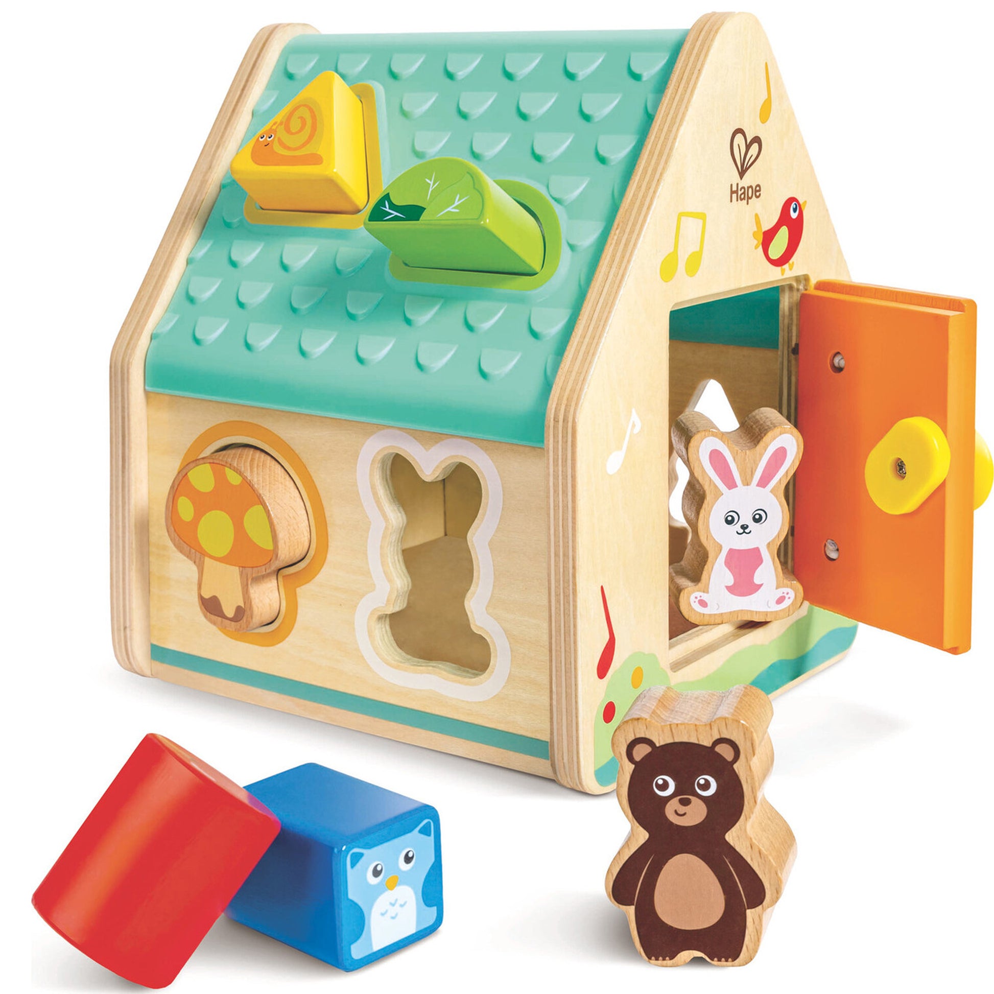 Hape - Critter House Shape Sorter Hape - Critter House Shape Sorter