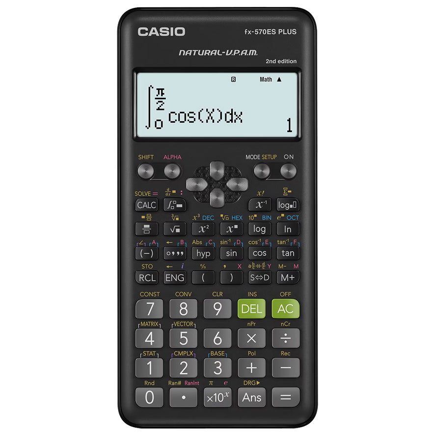 Casio - Standard Scientific Calculators | fx-570ES PLUS Casio - Standard Scientific Calculators | fx-570ES PLUS