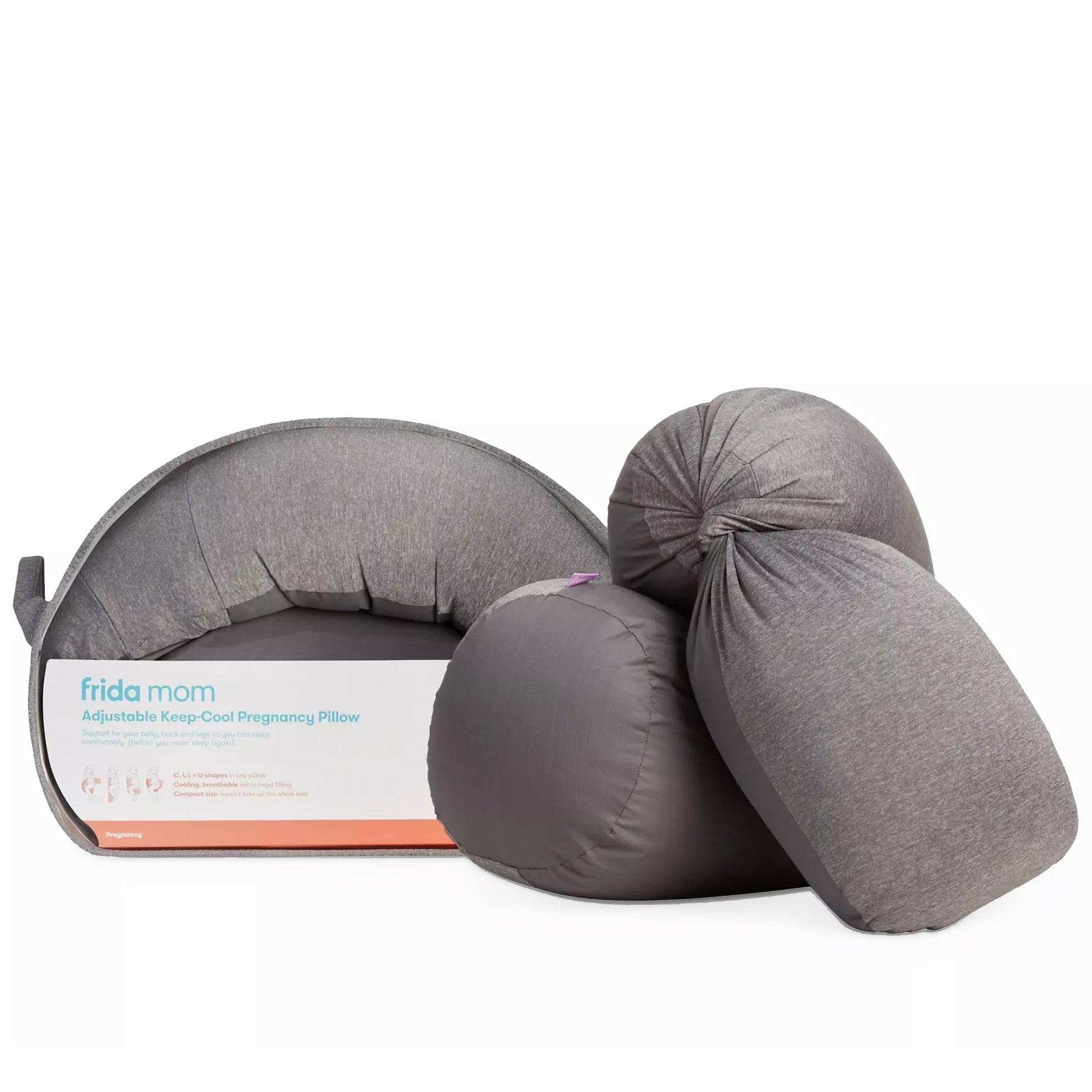 Frida Mom - Adjustable Keep-Cool Pregnancy Pillow Frida Mom - Adjustable Keep-Cool Pregnancy Pillow