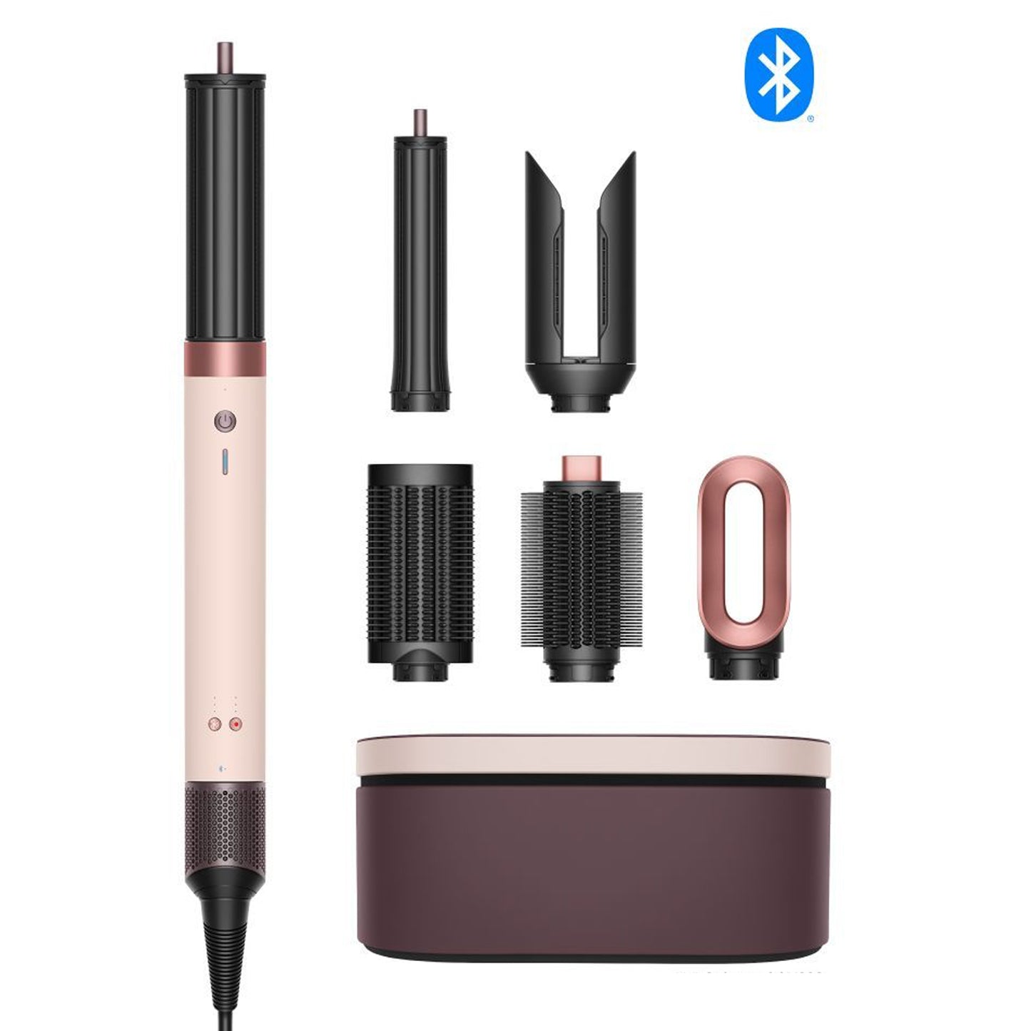 Dyson Airwrap Co-anda 2x Straight+Wavy Pink/Rose Gold — BambiniJO Jordan