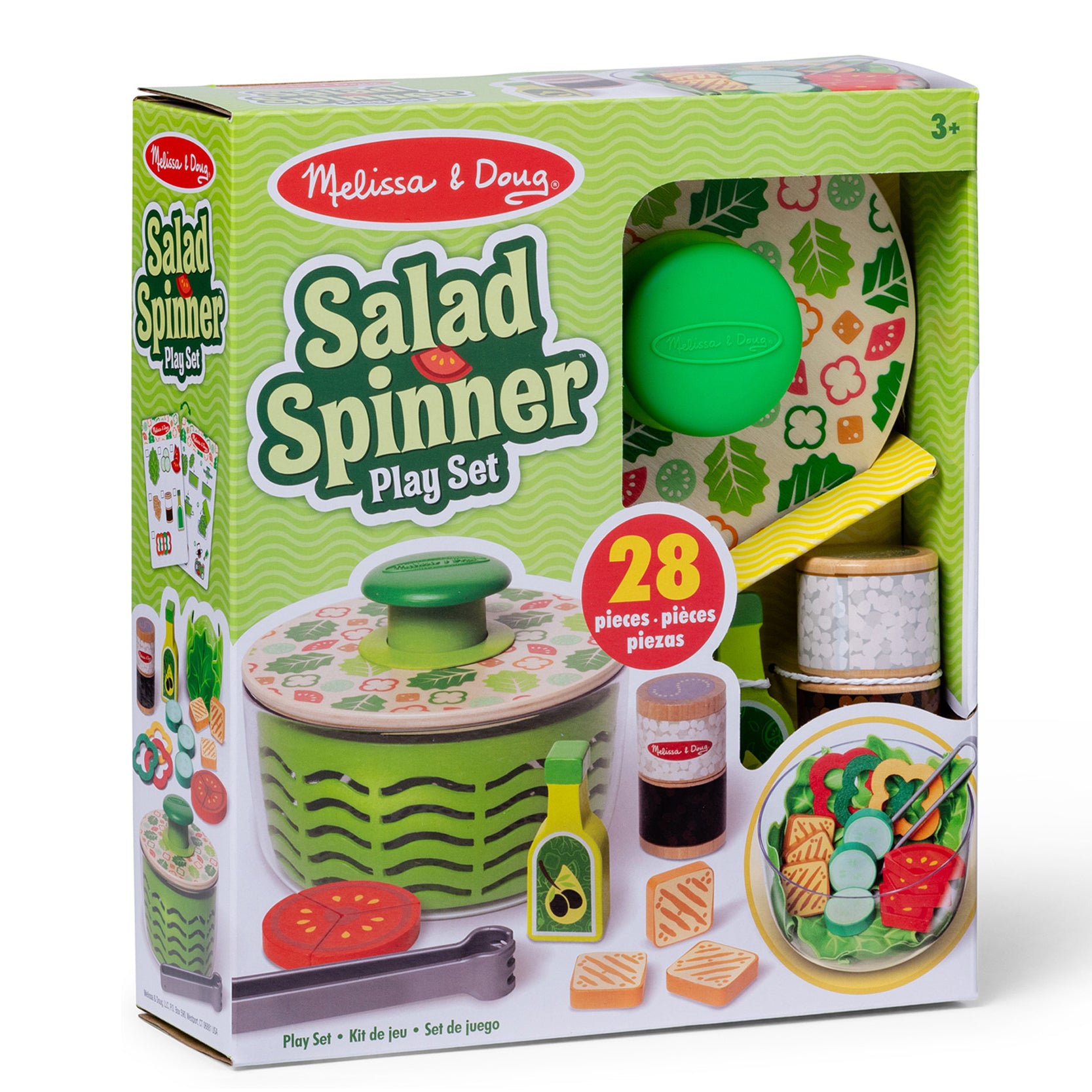 Melissa & Doug - Salad Spinner Play Set Melissa & Doug - Salad Spinner Play Set