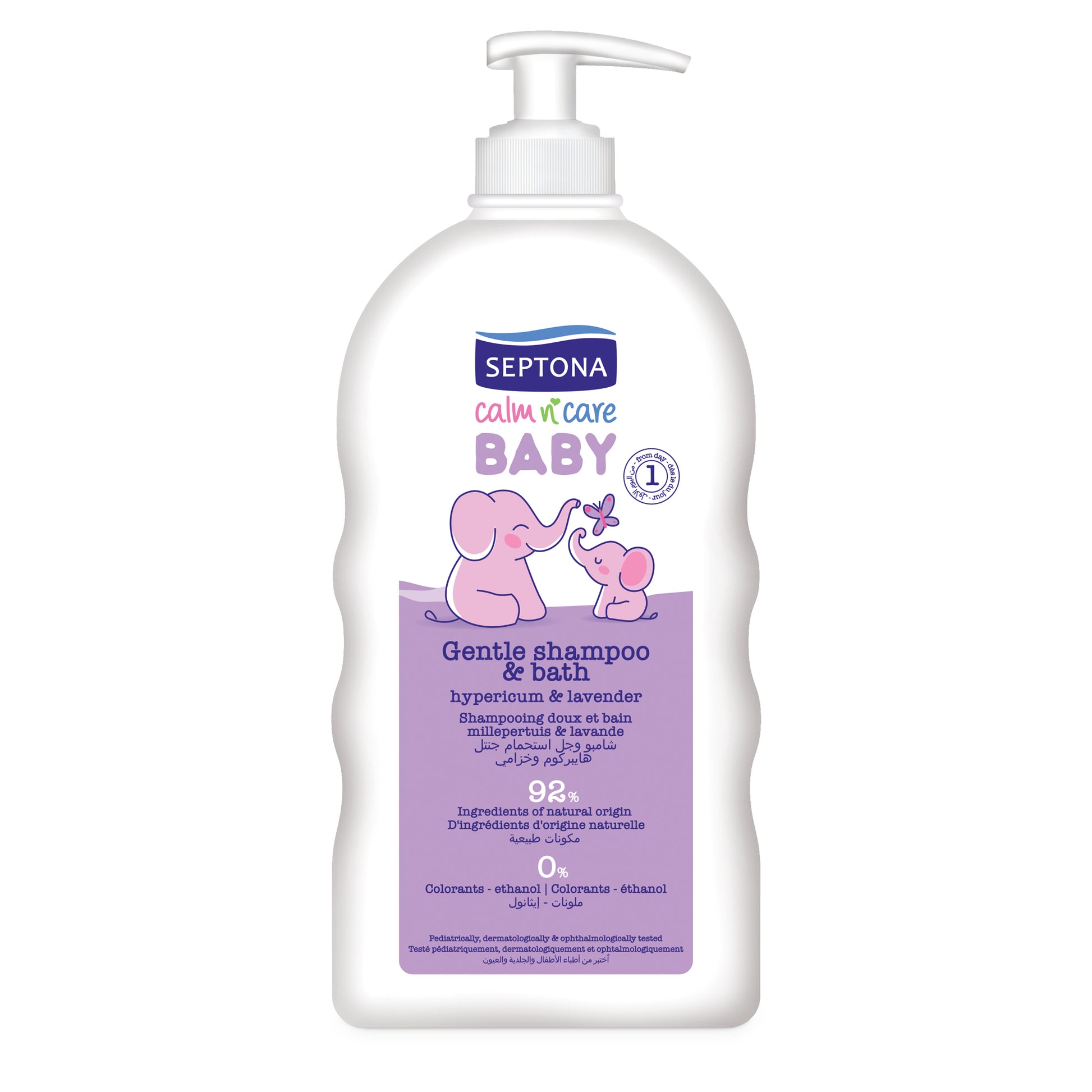 SEPTONA BABY SHAMPOO & BATH HYPERICUM & LAVENDER 500 ML SEPTONA BABY SHAMPOO & BATH HYPERICUM & LAVENDER 500 ML