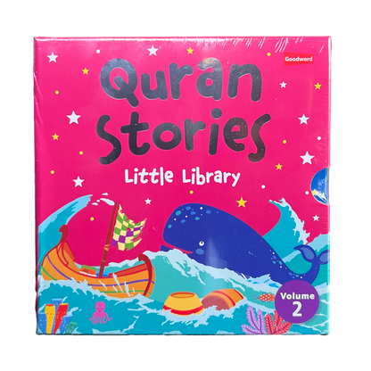 Quran Stories - Little Library - Vol.2 | 4 Board Books Set