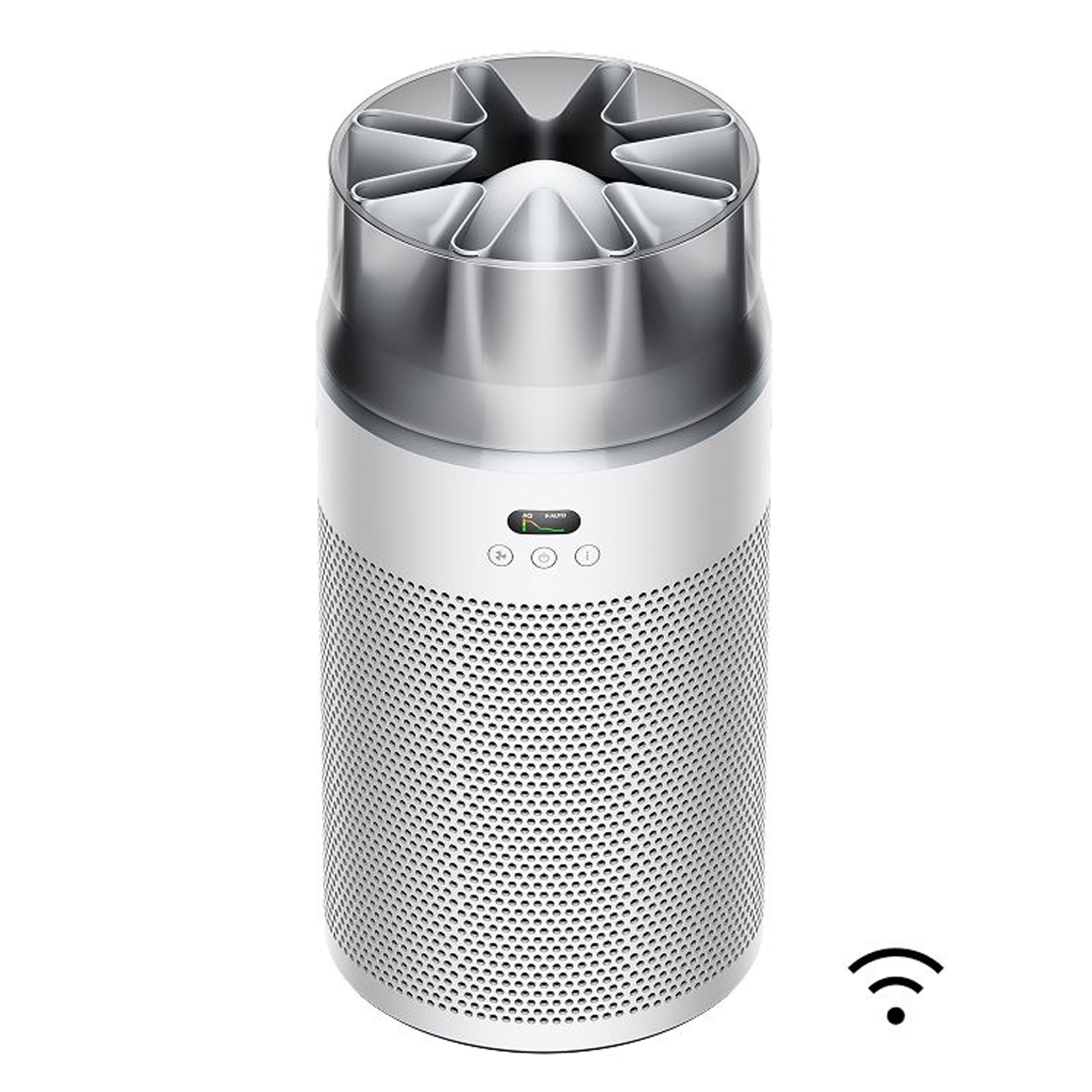 Dyson - جهاز تنقية HushJet™ الصغير | أبيض/فضي Dyson - جهاز تنقية HushJet™ الصغير | أبيض/فضي