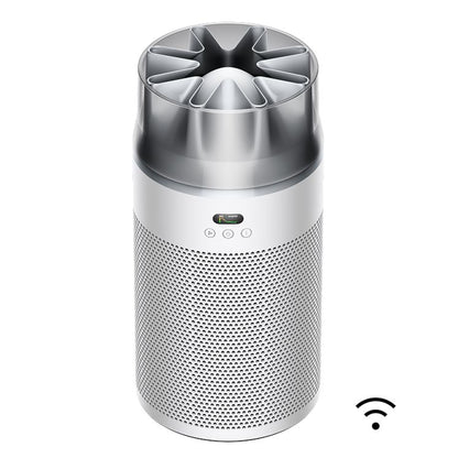 Dyson - جهاز تنقية HushJet™‎ الصغير | أبيض/فضي