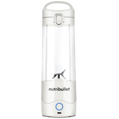 NutriBullet - Portable Cordless Blender with Handled Sip Lid | White | 475ml | 100W