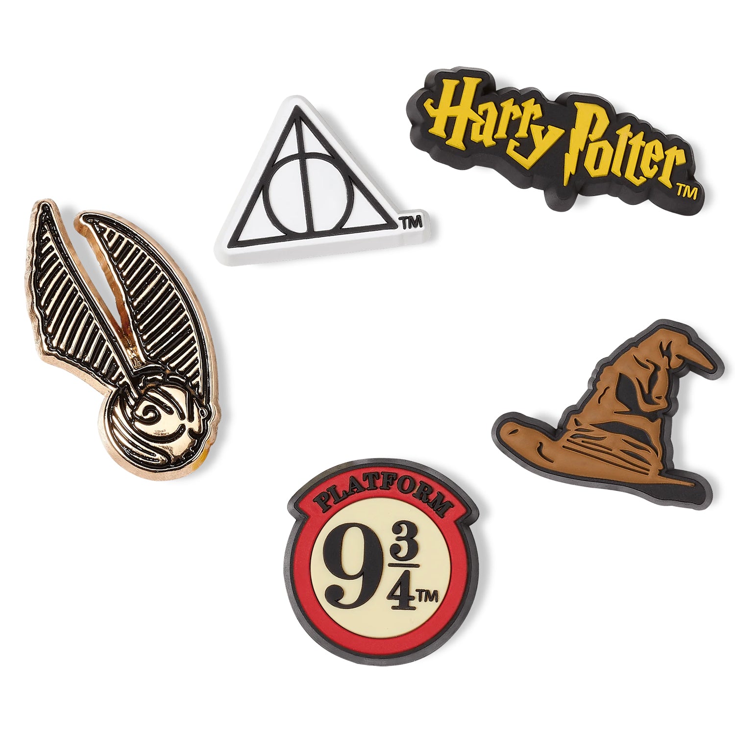 Crocs - Harry Potter Symbol Charms | 5 Pack Crocs - Harry Potter Symbol Charms | 5 Pack