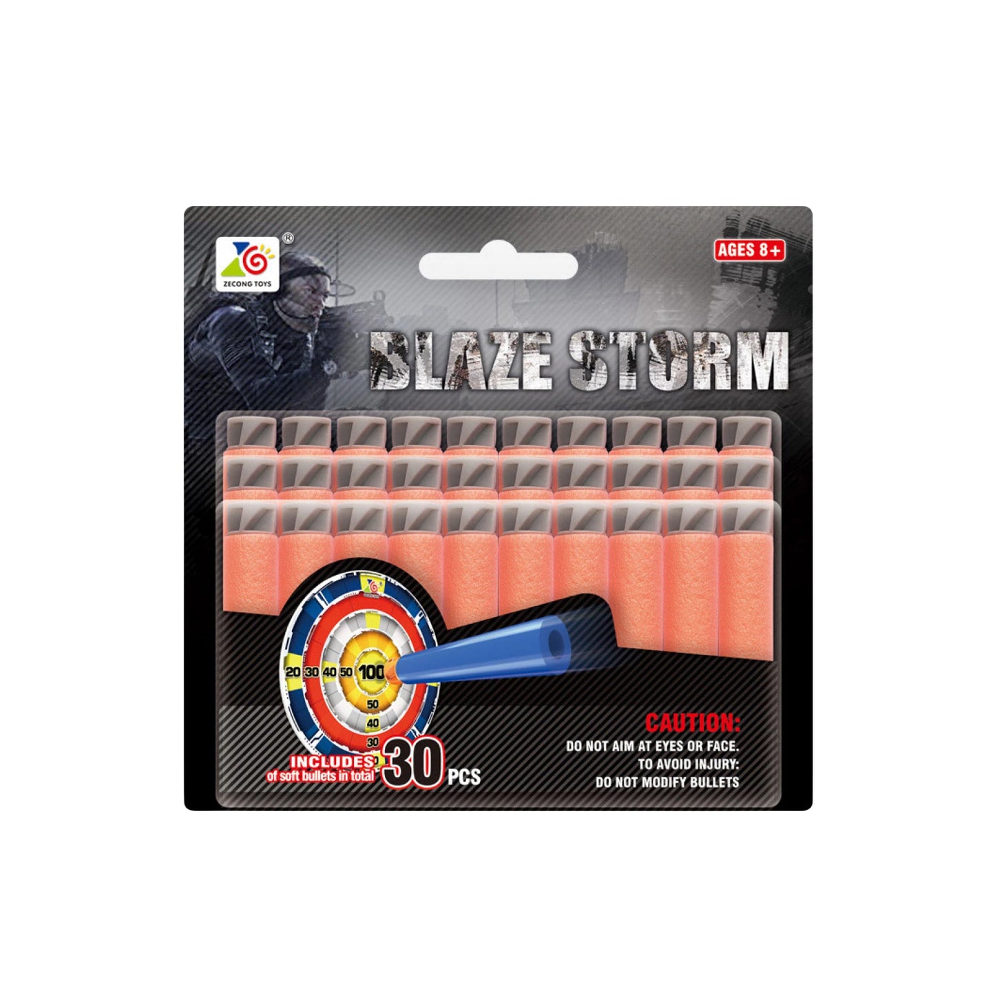 Blaze Storm - Soft Bullets With 30Pcs | 6Y+