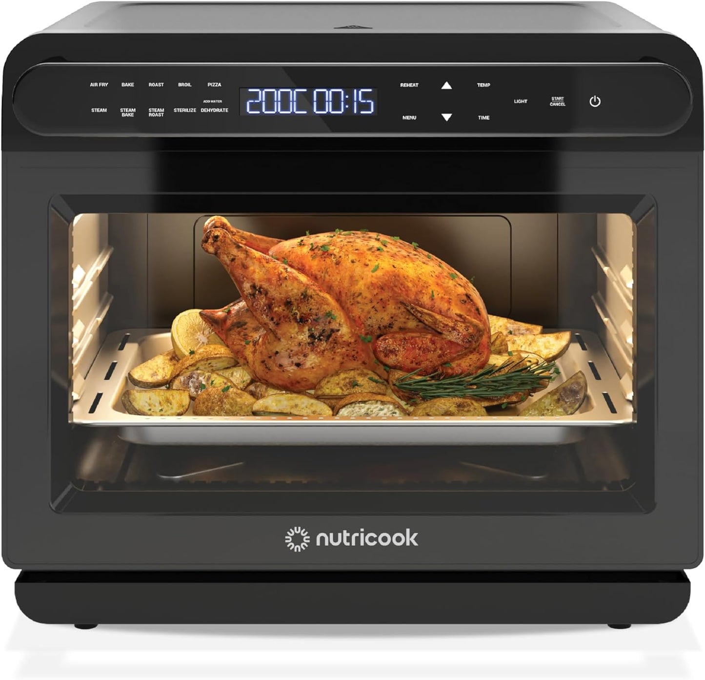 Nutricook - Steami Air Fryer Oven | 11 in 1 |1600W |  24 Liters