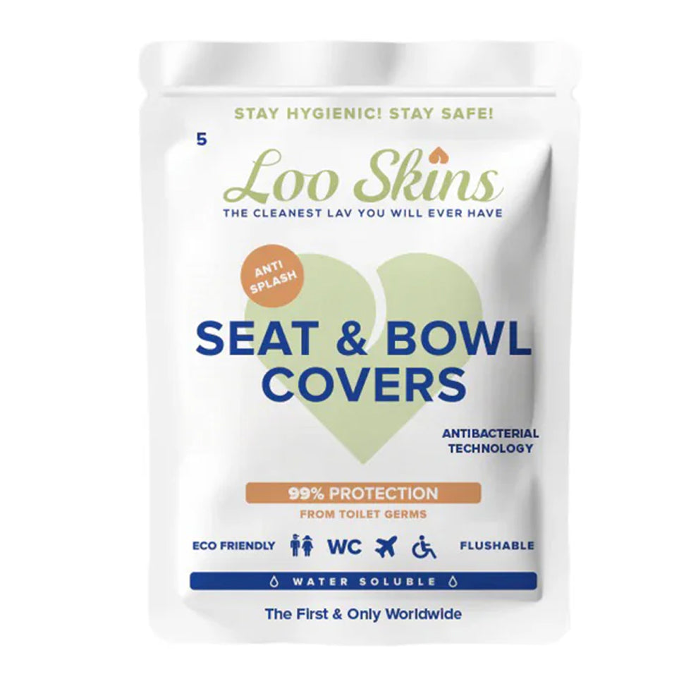 Loo Skins - Seat & Bowl Covers | 5 Pack Loo Skins - Seat & Bowl Covers | 5 Pack