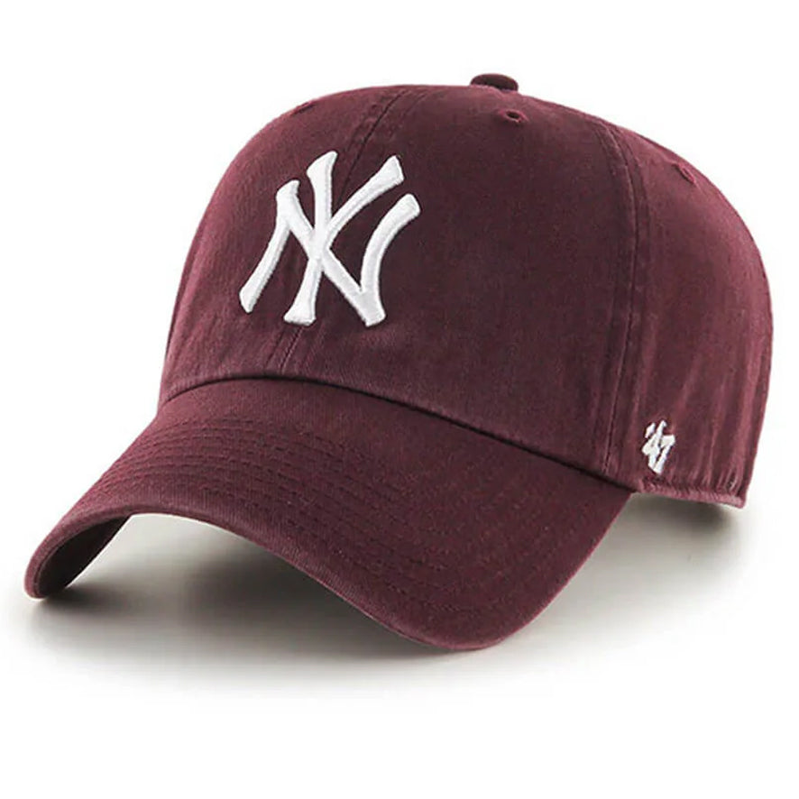 47 Brand - New York Yankees Cap | Maroon 47 Brand - New York Yankees Cap | Maroon