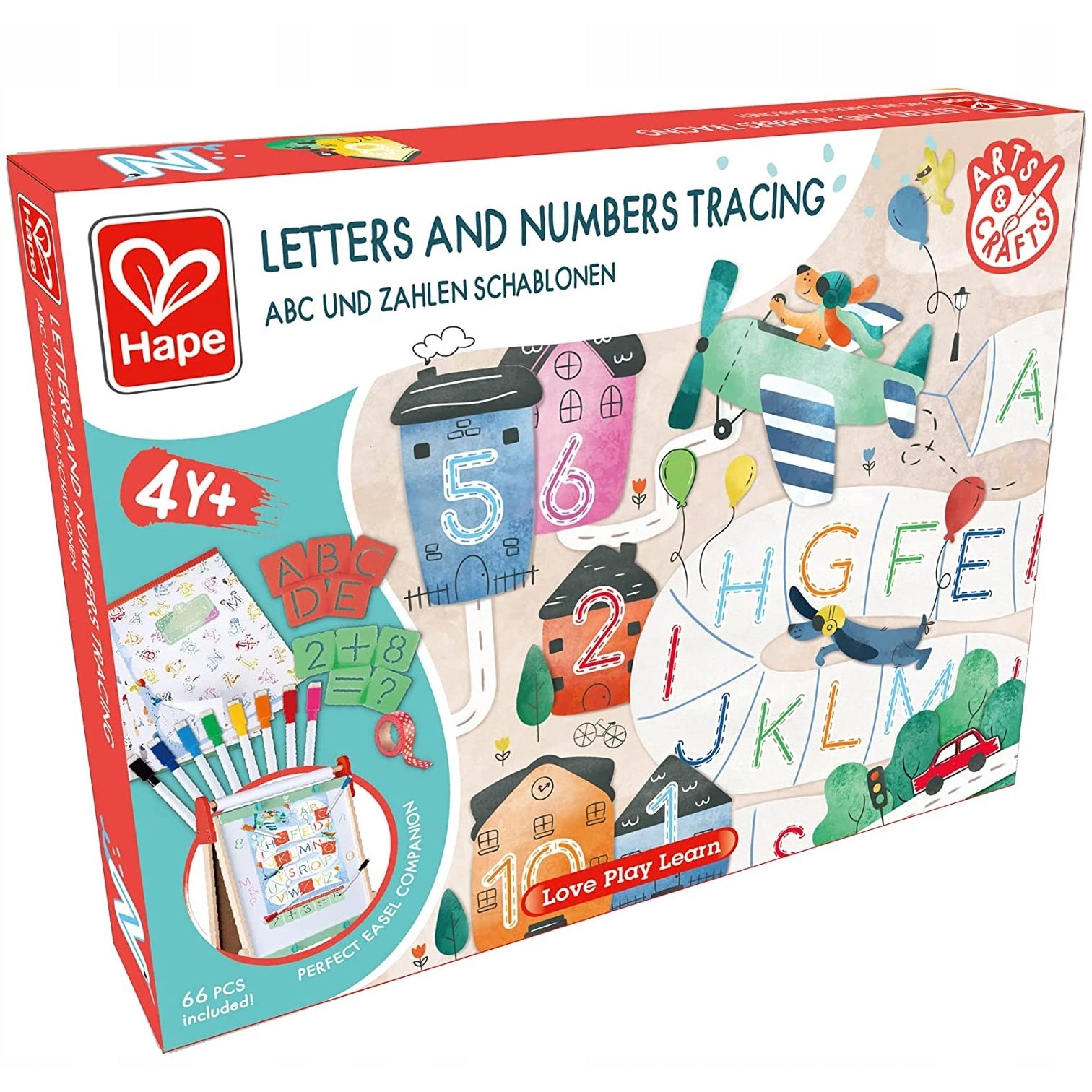 Hape - Letters And Numbers Tracing Hape - Letters And Numbers Tracing