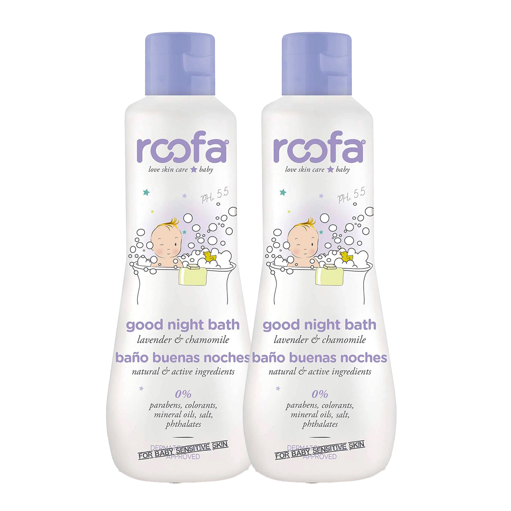 Roofa - Good Night Bath | Sensitive Skin | 200ml | Buy 1 Get 1 Roofa - Good Night Bath | Sensitive Skin | 200ml | Buy 1 Get 1