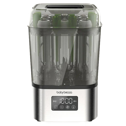 Baby Brezza - SuperQuick™  10 Minute Baby Bottle Sterilizer And Dryer | Stainless